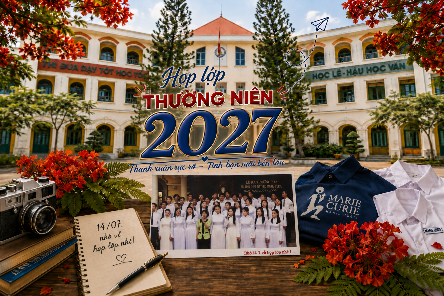Họp lớp thường niên 2027 — Marie Curie Hải Phòng